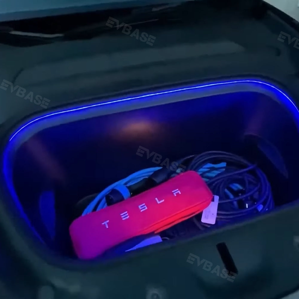 EVBASE Tesla Model 3 Y X S Luce Ambiente Frunk