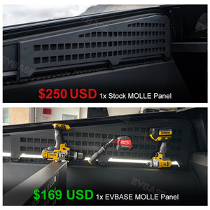 Tesla Cybertruck MOLLE Panel Rack Side Trunk Bed MOLLE System