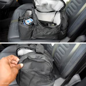 Rivian R1T R1S Center Console Storage Bag Organizer Nylon Waterproof Cordura Fabric Travel Duffel Bag