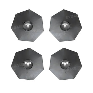 Cybertruck Center Wheel Cap Heptagon Hub Tesla Wheel Rim Caps Lug Nut Covers Caps