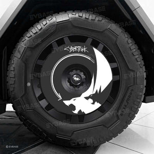 Tesla Cybertruck Cyber Wheel Covers 20“ Custom Wheel Caps Hub Caps Rim Protector - Style 1