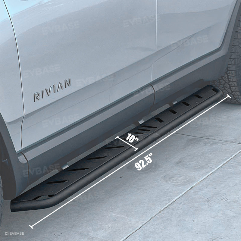 2025 Rivian R1T/R1S Running Boards Side Steps Nerf Bars Rivian Exterior Accessories EVBASE