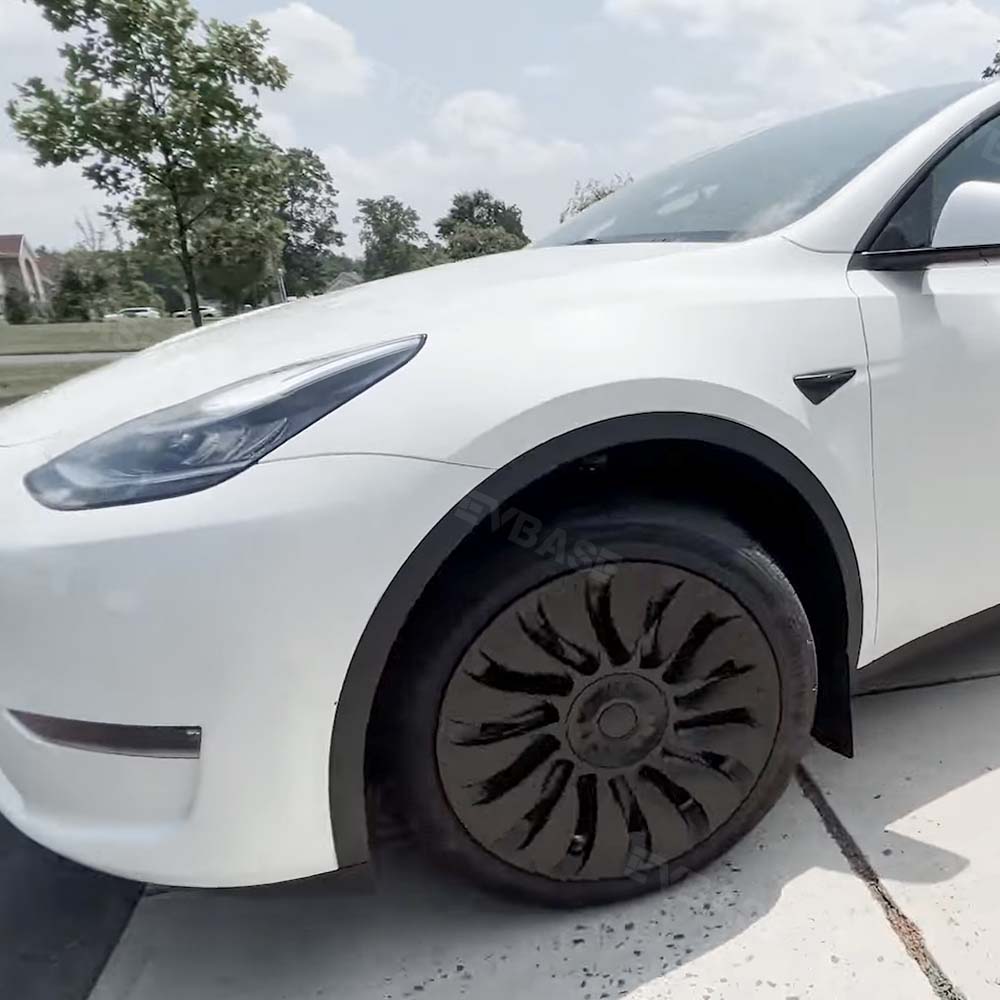 2023 Nuevo modelo Y Überturbine cubiertas de rueda para 19inch Model Y Gemini Wheel Matte 4PCS