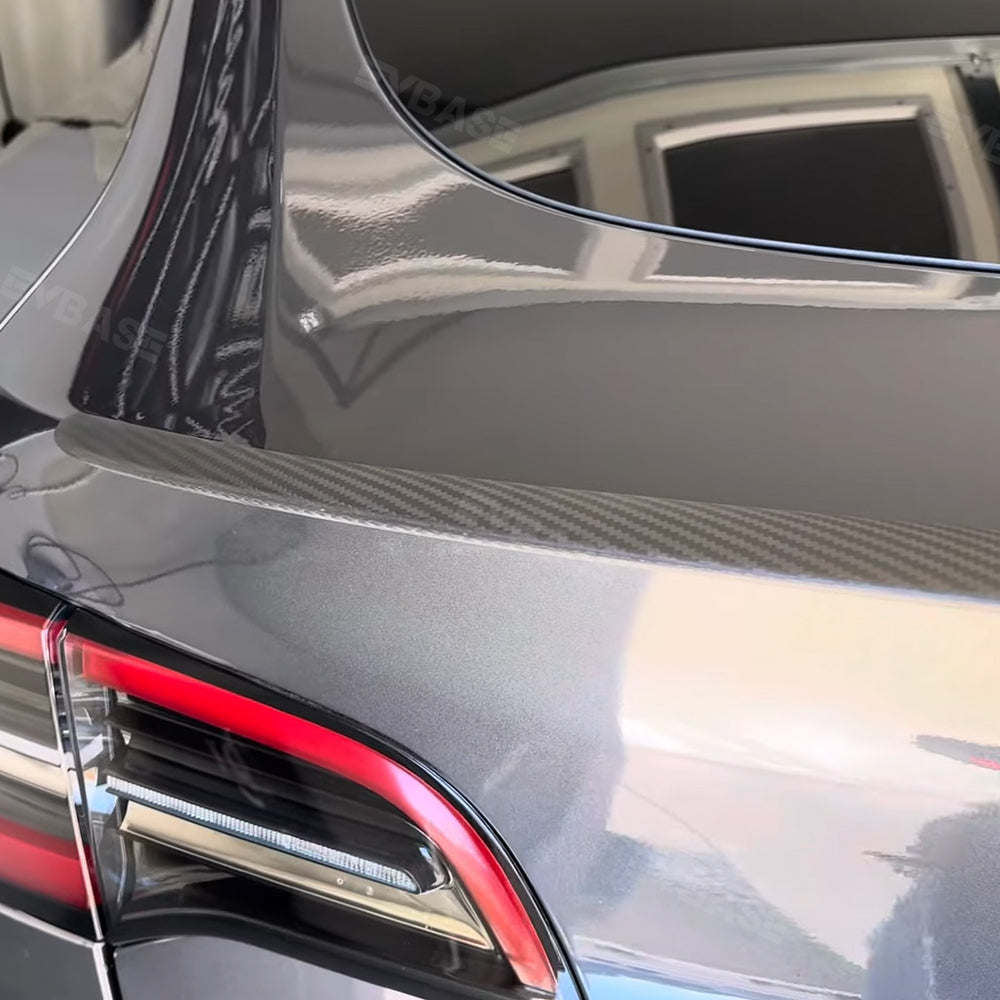 Tesla Model 3 Y Carbon Fiber Spoiler Wing Tesla Model 3 Accessori Model Y Accessori