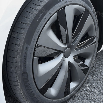 Tesla Model 3 Highland Wheel Covers 18inch Photon Wheel Caps Inspired by Model S Tempest Wheels