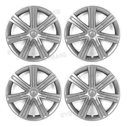 Tesla Model Y Wheel Covers 19 Inch Interstellar Style Matte Black Metal Grey Hubcaps Replacement