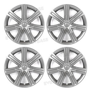 Tesla Model Y Wheel Covers 19 Inch Interstellar Style Matte Black Metal Grey Hubcaps Replacement