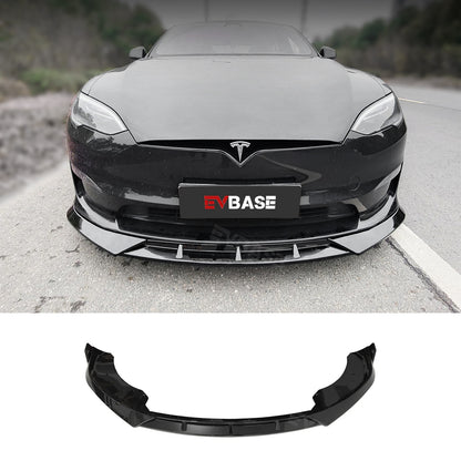 Tesla Model S Front Bumper Lip ABS Splitter Performance Spoiler Racing Style