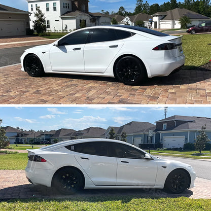 Tesla Model S Tronco in Fibra di Carbonio Reale Spoiler Wing Model S Accessori