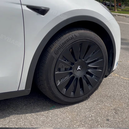 Tesla Radkappen Model Y Induktionsradkappen für 19 Zoll Gemini Wheels 4PCS Matte Model Y Zubehör