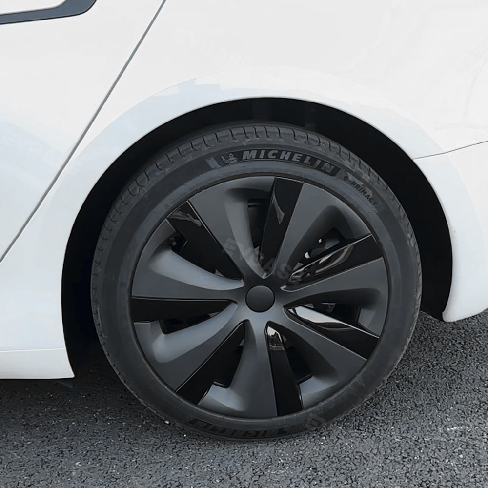 Tesla Model 3 Highland Wheel Covers 18inch Photon Wheel Caps Inspired by Model S Tempest Wheels