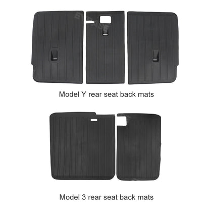 Tesla Model 3 Y Cargo Mat Cargo Liners 3D TPE All Weather Trunk Frunk Storage Mat(Set of 3)