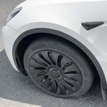 2023 Nuevo modelo Y Überturbine cubiertas de rueda para 19inch Model Y Gemini Wheel Matte 4PCS