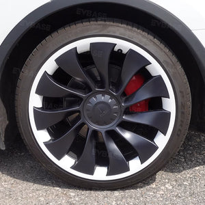 Tesla Model Y Rimcase 21-inch Überturbine Wheels Rim Protector White (Set of 4)