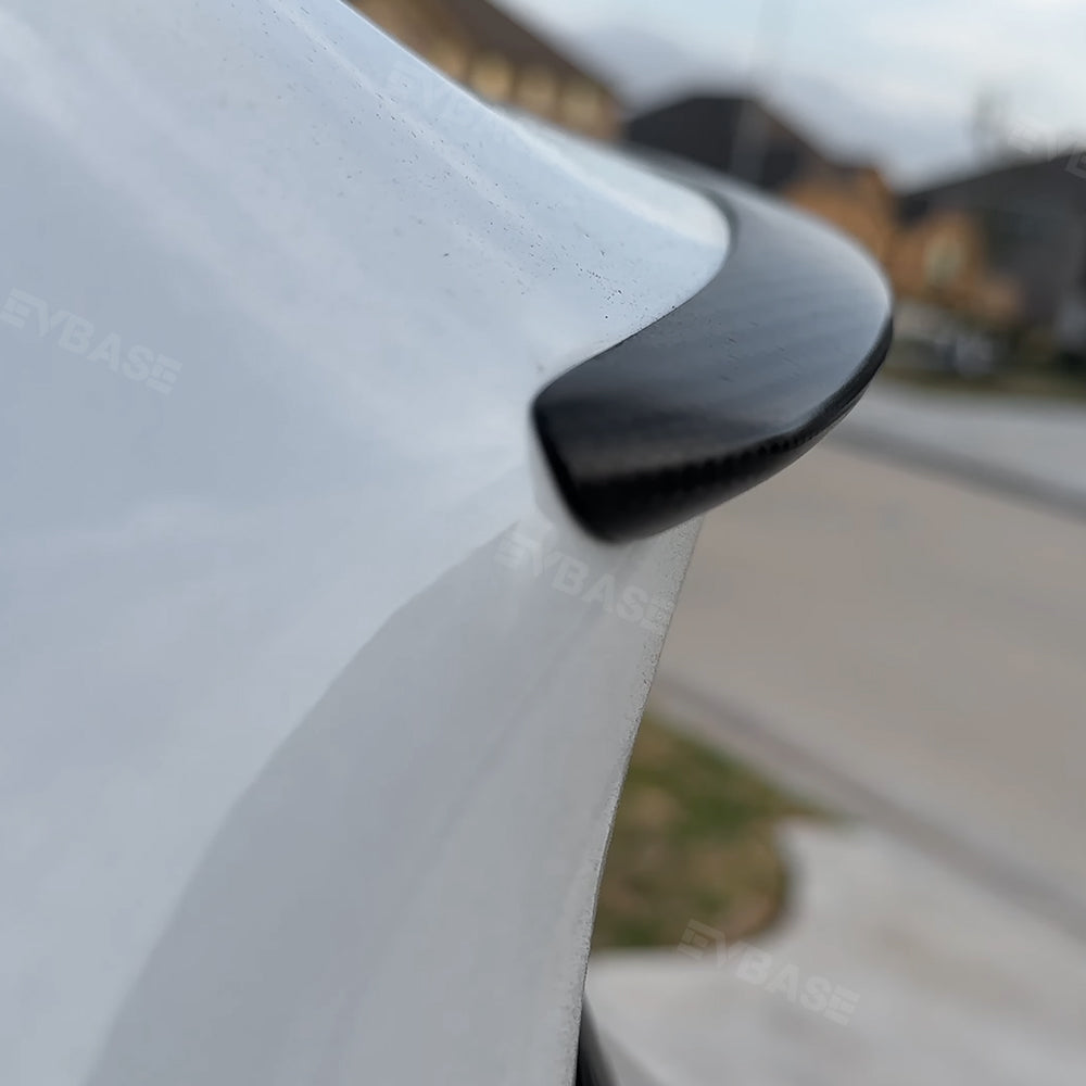 Carbon Fiber Tesla Spoiler Model Y/3 Real Carbon Fiber Spoiler Wing