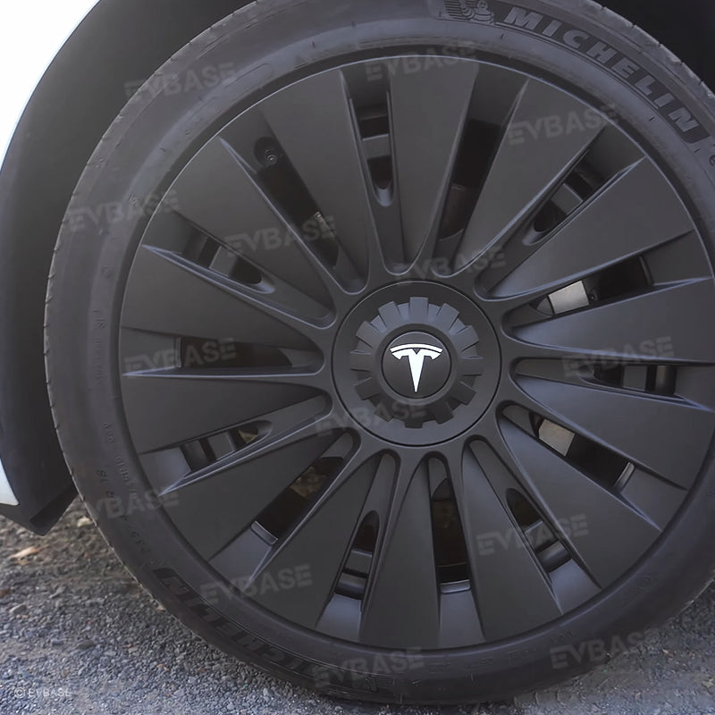 Tesla Model 3 Highland Wheel Covers 18 Inch Induction Style Wheel Hub Caps Rim Protector