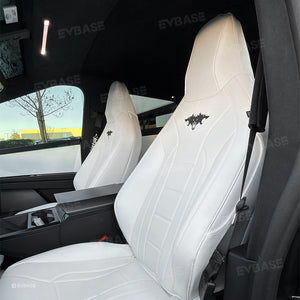 Tesla Cybertruck Seat Covers With Cyberbeast Style Full Coverage Custom Seat Protector NAPPA Leather