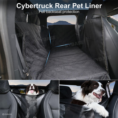 Tesla Cybertruck Pet Mat Rear Seat Cover Waterproof Oxford Cloth Full-Cover Pet Liner