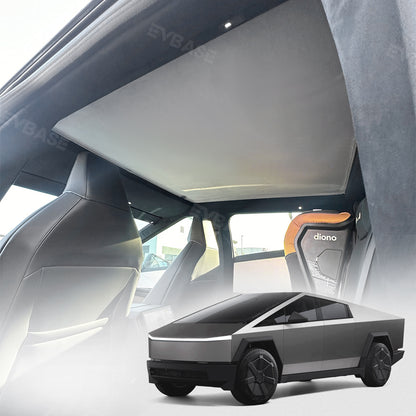 Tesla Cybertruck Sunroof Sunshade Foldable Glass Roof Sun Visor Heat Insulation Top Window