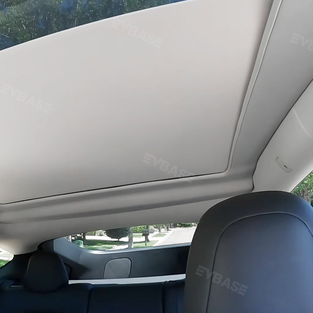 Tesla Model Y Electric Glass Roof Sunshade Retractable Sun Shade Integrated Automatic Shades