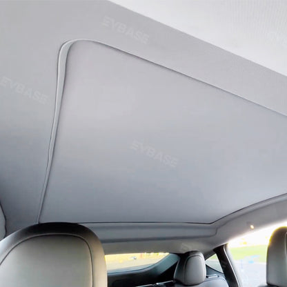 Tesla Model Y Electric Glass Roof Sunshade Retractable Sun Shade Integrated Automatic Shades