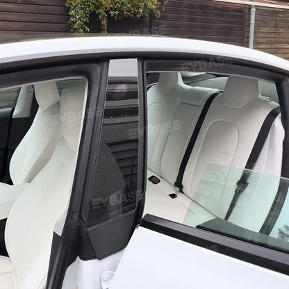 Tesla Model 3 Highland Custom Seat Covers NAPPA Leather Interior Accessories EVBASE