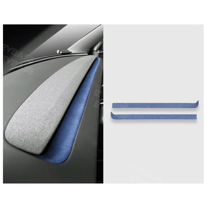 Tesla Model 3 Highland Alcantara Dashboard Air Outlet Cover Sticker Panel Trim Strip