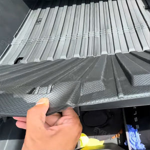 Tesla Cybertruck Frunk Truck Bed Mat Cargo Liner All Weather Rugged Liner Cargo Cover Mat