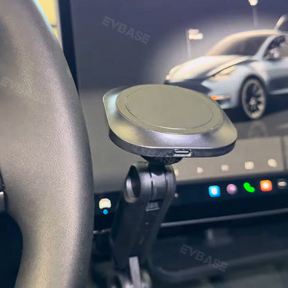 Tesla Model 3 Y 2-in-1 Gravity Lock Phone Mount Under Screen Tesla Accessories