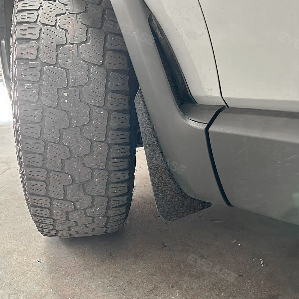 EVBASE Rivian Mud Flaps R1T R1S Splash Guards Mudguards Rivian Fenders Exterior Accessories