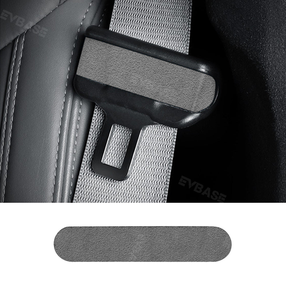 Tesla Model 3 Highland Real Alcantara Seat Belt Fascia Cover