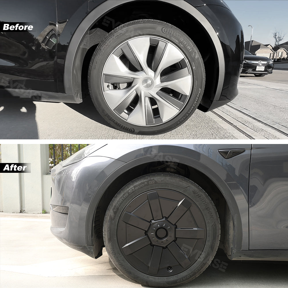 Model Y Wheel Covers with Cybertruck Wheel Style for 19inch Tesla Model Y Wheel Caps