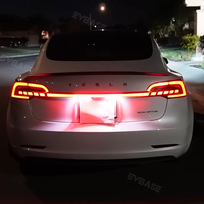 EVBASE Model 3 Y Full-Width Tail Light Cyber Taillight