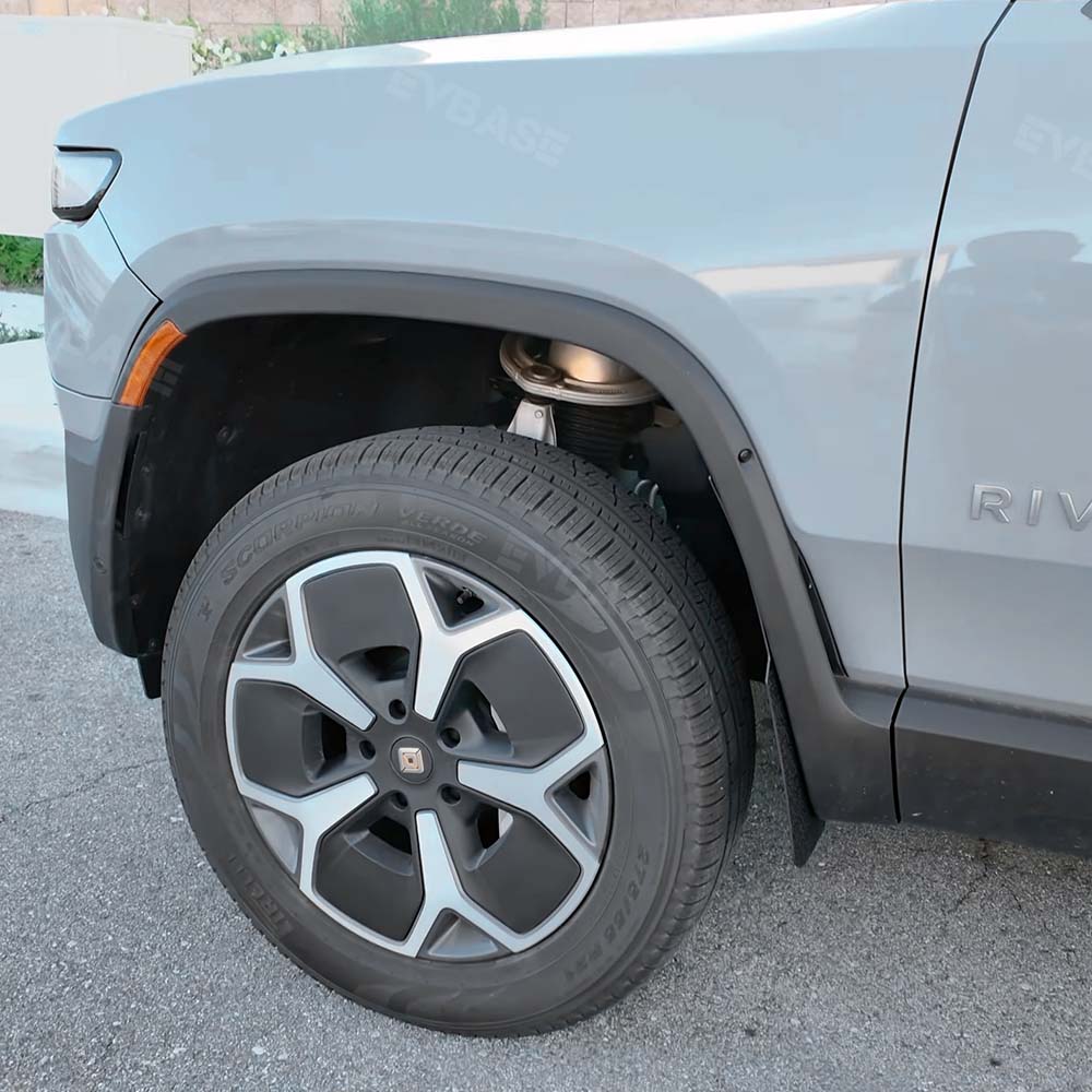 EVBASE Rivian Mud Flaps R1T R1S Splash Guards Mudguards Rivian Fenders Exterior Accessories