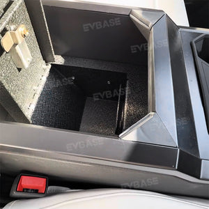 Tesla Cybertruck Center Console Safe Lockbox Storage Box Anti-Theft Safe Vault Armrest Organizer