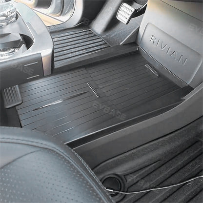 Updated Rivian Center Console Tray R1T/R1S Lower Center Console Hidden Organizer Rivian Storage Box