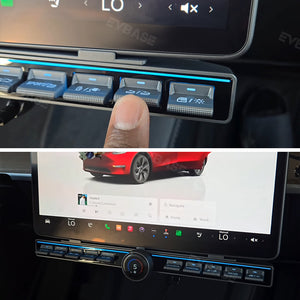 Tesla Physical Buttons Center Console Multi-function Intelligent Control With Ambient Light For Model 3/Y