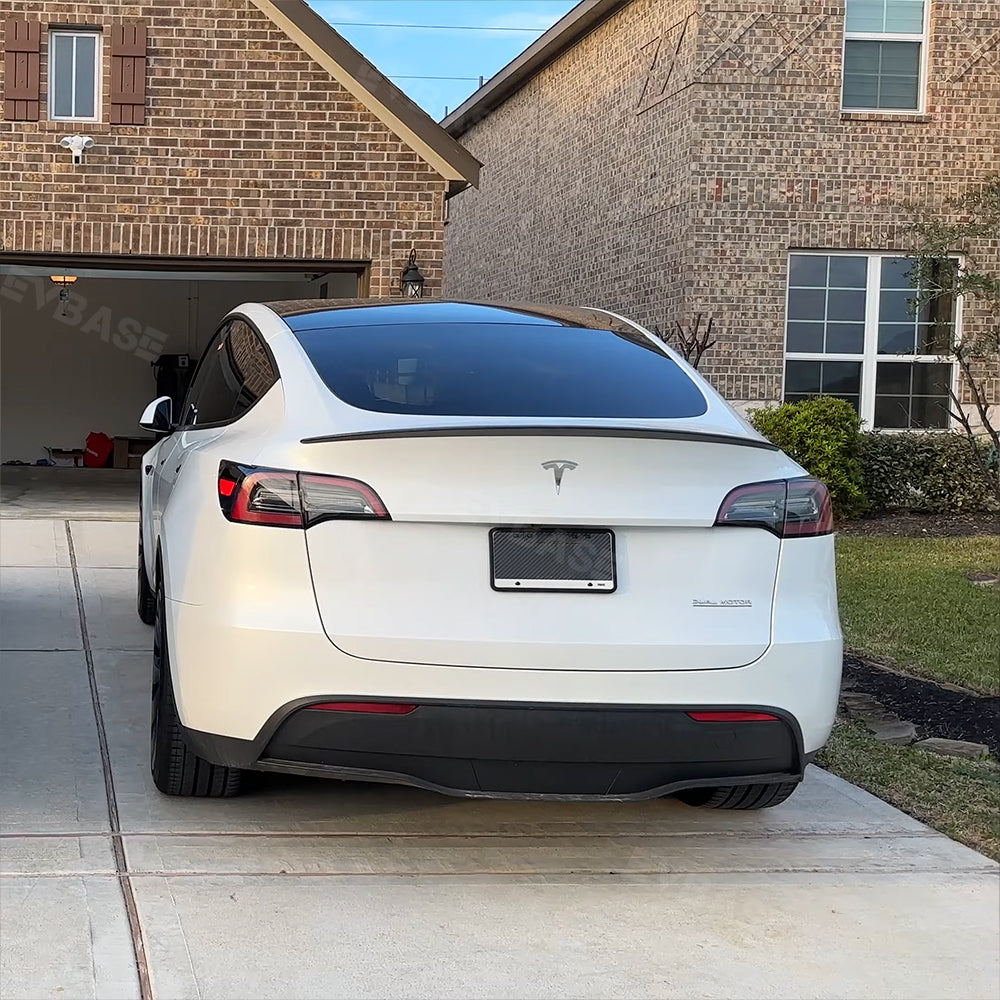 Carbon Fiber Tesla Spoiler Model Y/3 Real Carbon Fiber Spoiler Wing