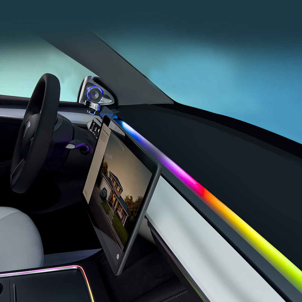 EVBASE Model 3 Y Dashboard Streamer Ambient Light - EVBASE-Premium