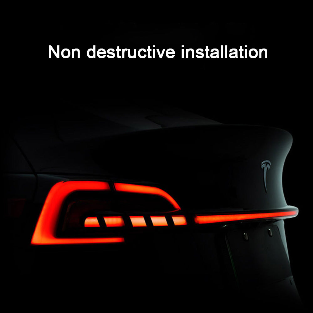 EVBASE Model 3 Y Full-Width Tail Light Cyber Taillight