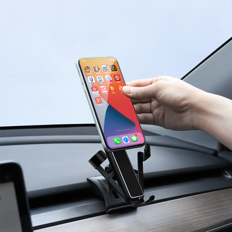 Mindsky Magnetic Phone Mount for Tesla 3 / Y/S/X, Mustang Mach-E  Accessories Cellphone Holder for Car Monitor/Dashboard