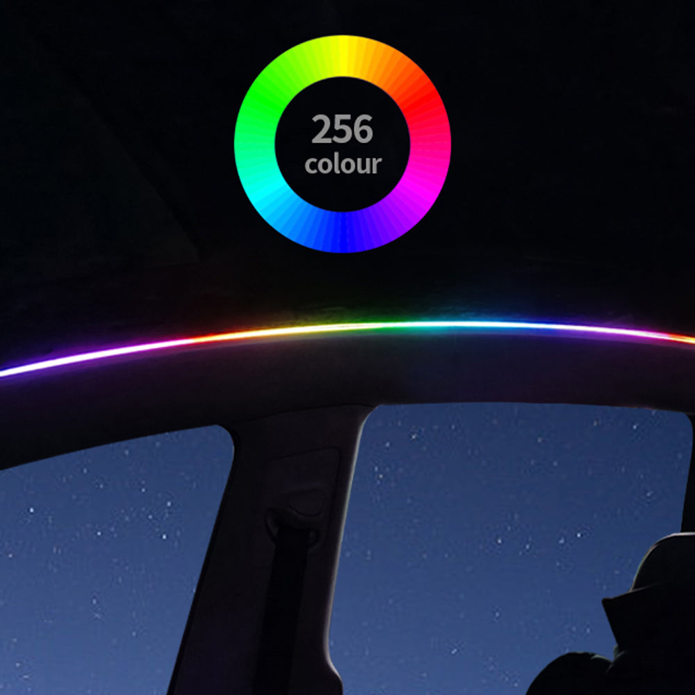 Tesla Model Y Sunroof Streamer Ambient Light