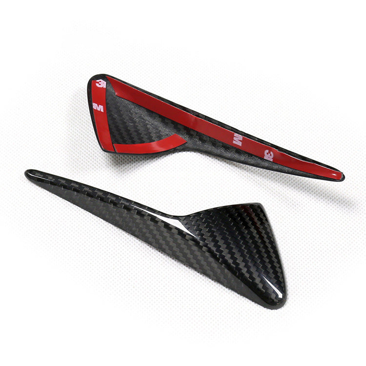 EVBASE Carbon Fiber Tesla Side Camera Turn Signal Cover for Model 3 Y X S