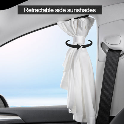 Tesla Model 3 Y Side Window Parasol Parabrisas trasero Parasoles 4pcs