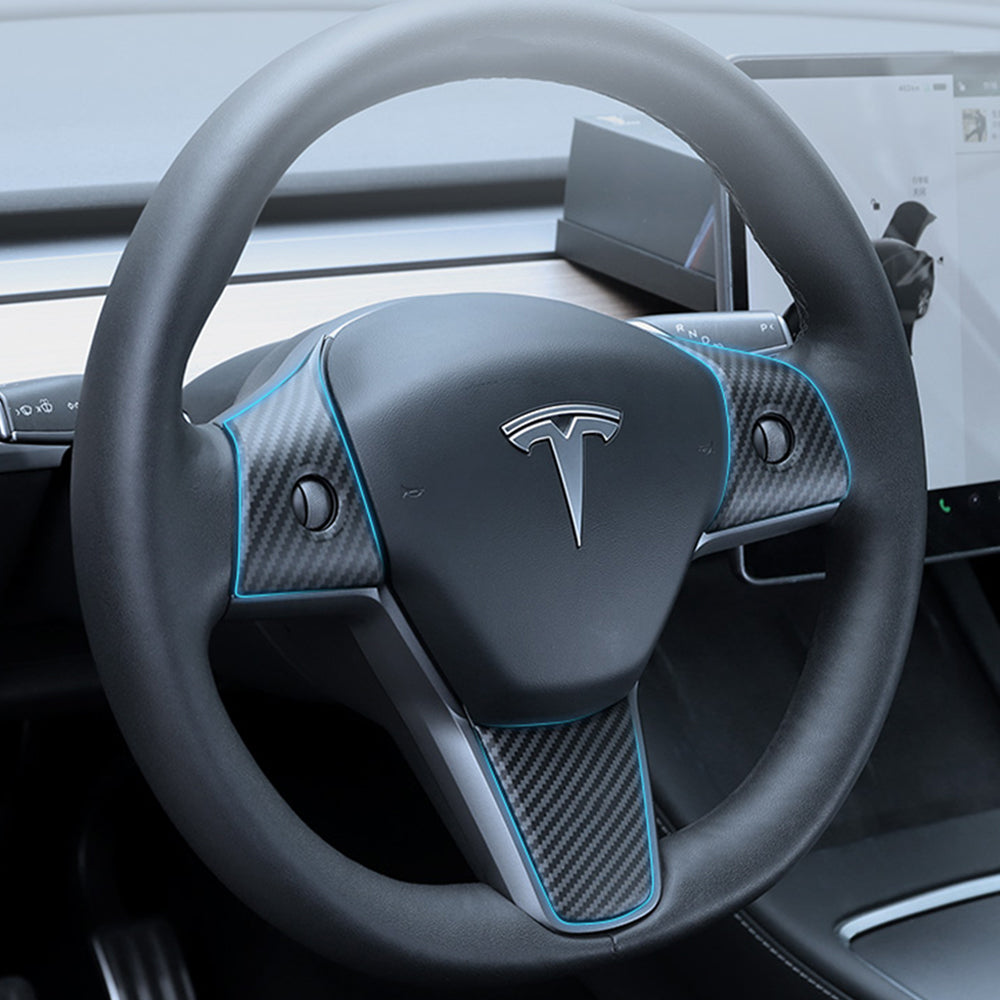 Tesla Real Carbon Fiber - EVBASE-Premium EV&Tesla Accessories